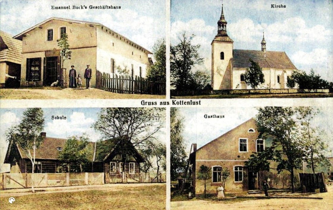 Zabytkowy budynek przedszkola w Kotach